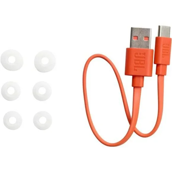 JBL Vibe Beam Wireless Earbuds Bluetooth 5.2 Deep Bass Waterproof White